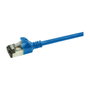 LogiLink Patch cable Cat.6A TPE SlimLine azul 0,5m