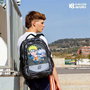 Karactermania Mochila Naruto Run. Plus FAN Kid 44x34x21 cm Ripstop Gran Capacidad 3 Compartimentos Puerto USB
