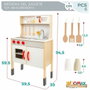 Color Baby Cocina de madera eléctrica Woomax 59,5x30x94,5 cm