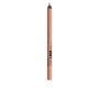 NYX Professional Make Up Lip Pencil Stick Perfilador Labial #3 Goal Crusher, Larga Duración, No Transfiere, Vegano, 1.2g