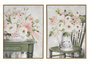 DKD Home Decor Cuadro Lienzo Florero 60x3,5x80 Surtido de 2