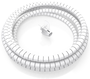 Aisens Organizador de Cables en Espiral 25mm Blanco 1.0m