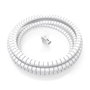 Aisens Organizador de Cables en Espiral 25mm Blanco 1.0m