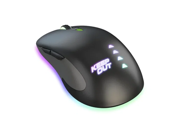 Keepout X9CH Ratón Gaming Láser Ambidextro