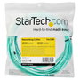 StarTech.com Cable de Fibra Óptica Multimodo OM4 LC/UPC a LC/UPC 7m Aqua