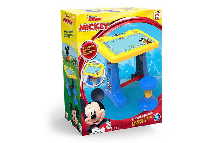 Chicos Pupitre con Banco Mickey 57x73x49 cm incluye 5 láminas