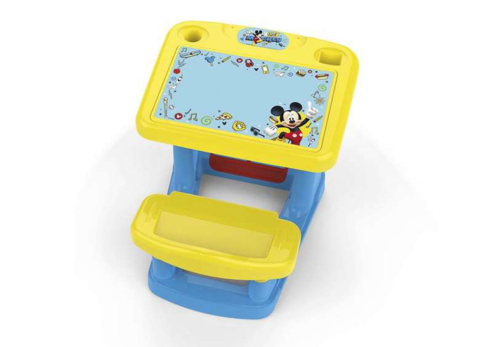 Chicos Pupitre con Banco Mickey 57x73x49 cm incluye 5 láminas