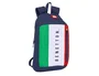 Safta Mini Mochila Benetton Flag con Cremallera Vertical