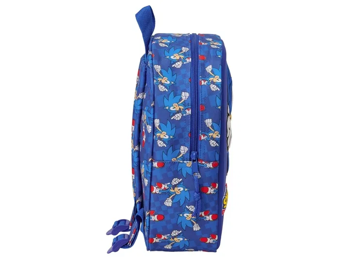 Safta Mochila de Guardería 3D Sonic 27x22x10 cm