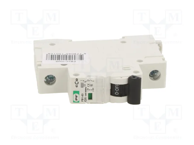 Promfactor Baltic Interruptor magnetotérmico ECO 25A 1 Polo Característica C