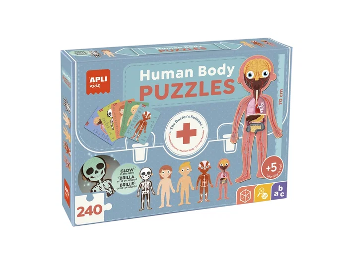 Apli Puzle Educativo Cuerpo Humano 240 Piezas