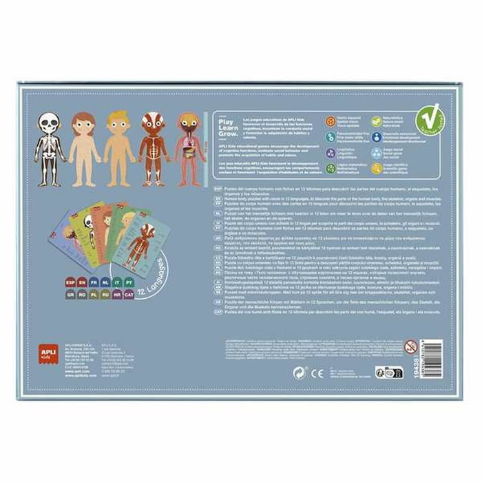 Apli Puzle Educativo Cuerpo Humano 240 Piezas