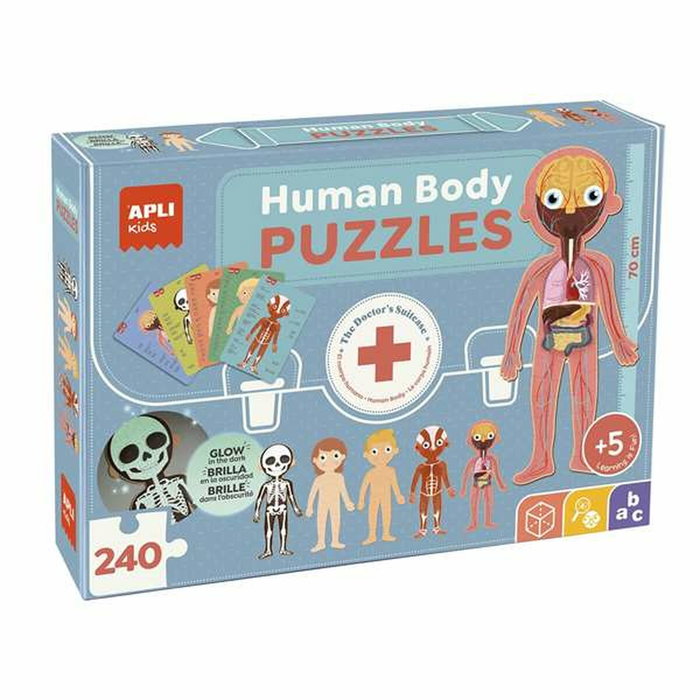 Apli Puzle Educativo Cuerpo Humano 240 Piezas