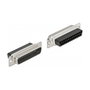 DeLOCK Adaptador D-Sub 25 pin macho a 2 x RJ45 hembra beige con kit de montaje