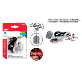 MP Kit eléctrico escolar con bombillas y motor - Blíster
