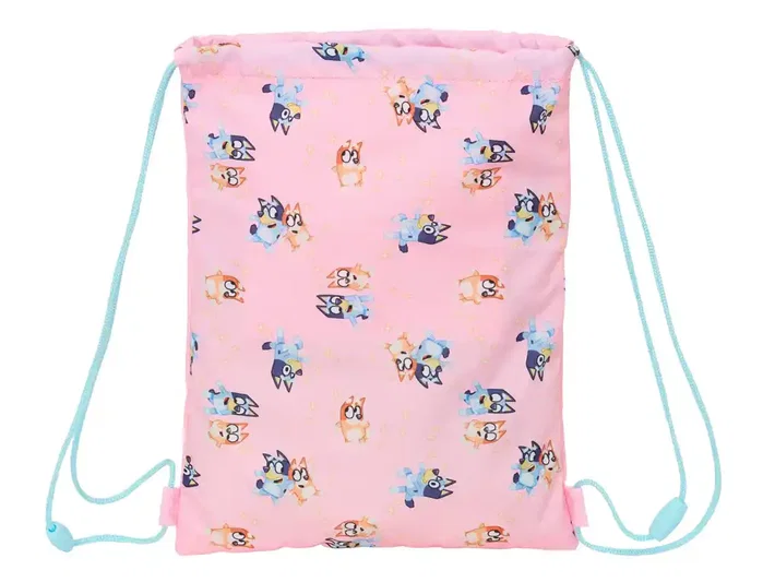 Safta Saco Plano Bluey Dance 340x260x10 mm, Saquitos