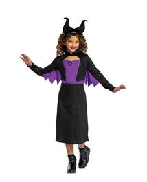 Disfraz para Niños Disney Princess Malefica Classic Morado Diadema 2 Piezas