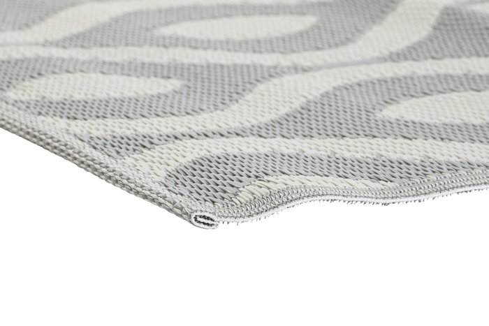 DKD Home Decor Alfombra Gris Beige 180 x 120 cm (4 Unidades) DKD Home Decor Alfombra Gris Beige 180 x 120 cm (4 Unidades)
