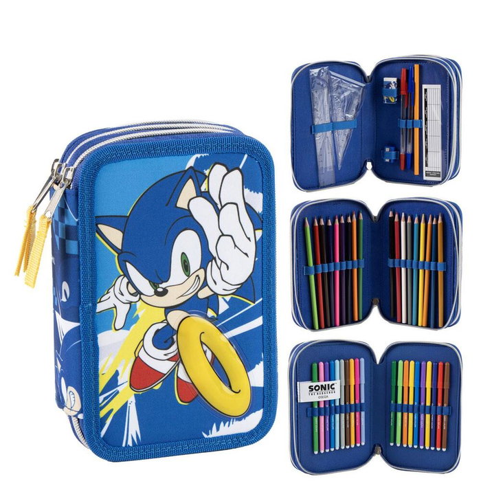 Cerdá Plumier Sonic the Hedgehog Azul Cerdá Plumier Sonic the Hedgehog Azul