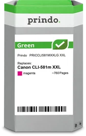 Prindo Cartucho de tinta magenta PRICCLI581MXXLG Green XXL