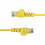 StarTech.com Cable de Red Ethernet CAT6 Delgado Amarillo de 1,5m