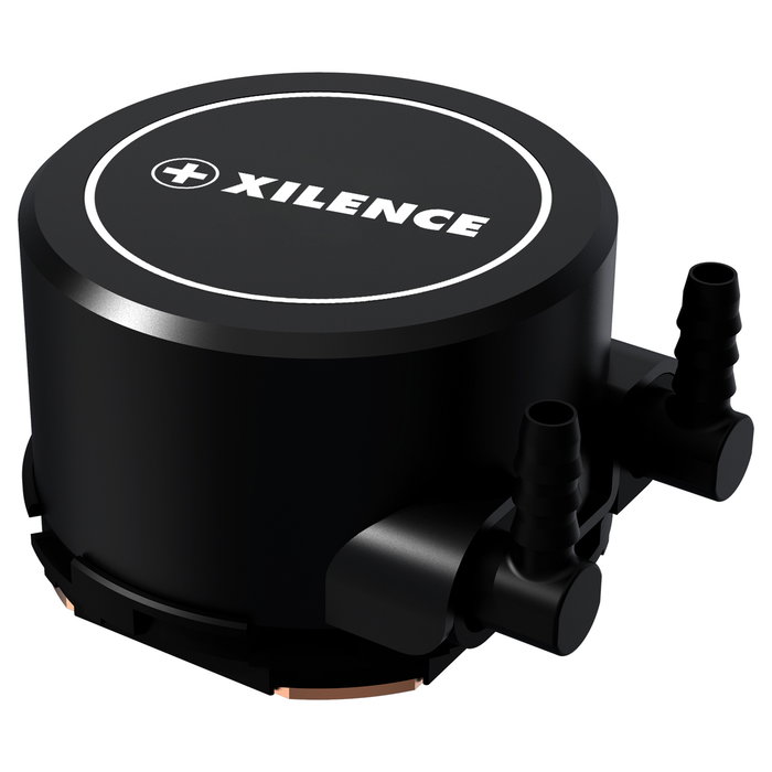 Xilence Performance A+ LiQuRizer LQ240 - Sistema de Refrigeración Líquida AIO para CPU, 240 mm, 2 Ventiladores PWM 120 mm, Negro con LED