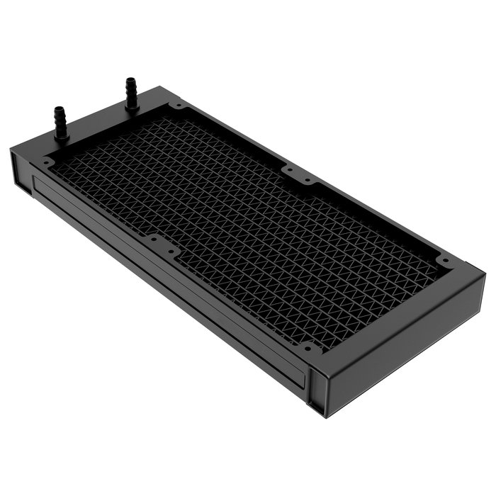 Xilence Performance A+ LiQuRizer LQ240 - Sistema de Refrigeración Líquida AIO para CPU, 240 mm, 2 Ventiladores PWM 120 mm, Negro con LED