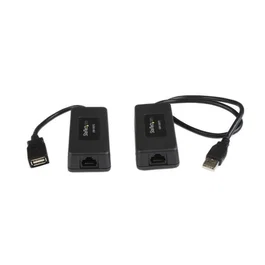 StarTech.com Extensor USB 1.1 por Ethernet Cat5 Cat6 UTP RJ45 40m de alcance Transmisor y Receptor