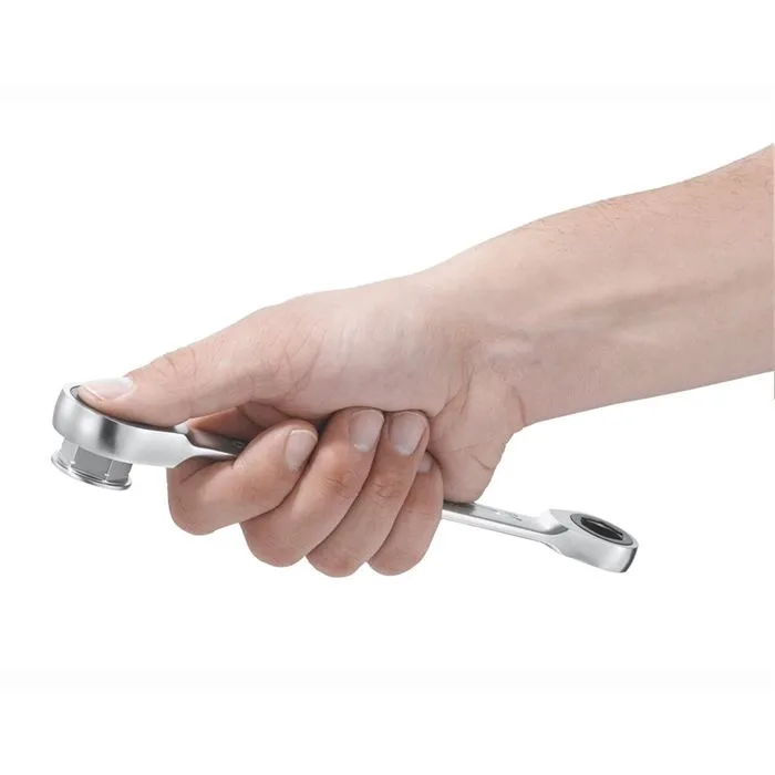 Facom Caja de Llaves Planas de Trinquete 11 en 1 + 9 Anillos para Apriete Rápido en Caja de Almacenamiento