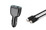 CoreParts Cargador Coche USB-C 78W para Laptop, Móvil, Tablet con QC3.0 y PD 3.0 - Cable USB-C a USB-C Incluido