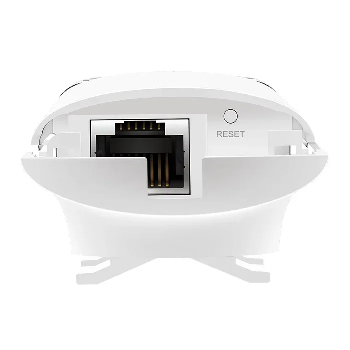 TP-Link EAP113-Outdoor Punto de Acceso WiFi Exterior 300Mbit/s 2.4GHz, IP65, PoE Pasivo 48V, Antenas Removibles, Color Blanco
