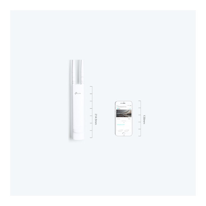 Tp-Link EAP113-Outdoor 300 Mbps Blanco