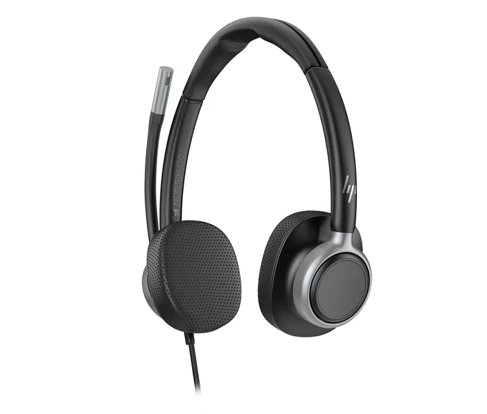 HP Poly Mission 625 Stereo USB Wired Headset Negro