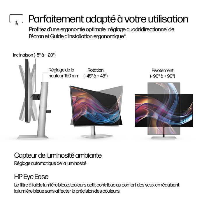 HP Series 7 Pro Monitor 27 pulg. 4K Thunderbolt 4 727pk Black/Silver HP Series 7 Pro Monitor 27 pulg. 4K Thunderbolt 4 727pk Black/Silver