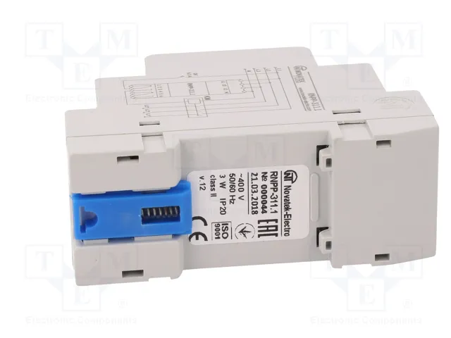 NOVATEK ELECTRO Relé de monitorización de tensión RNPP-311.1 SPDT NOVATEK ELECTRO Relé de monitorización de tensión RNPP-311.1 SPDT