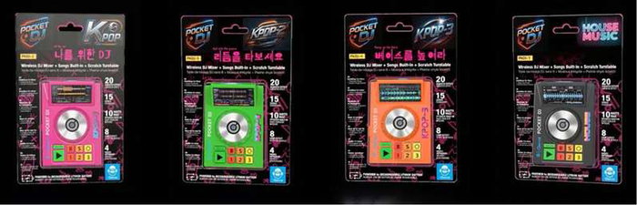 Cefa DJ Player K-pop con Altavoz Integrado y Externo, Batería Recargable, Melodías Incluidas, Instrucciones en Español, Modelo Surtido