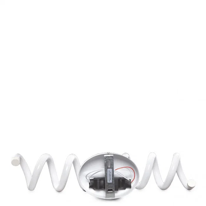 HO Aplique de Pared LED Spring-2 - 15W - Luz Cálida 2700K - 1090 Lm - Diseño Nórdico Blanco - [HO-WL-SPRING-2-15W-WW]