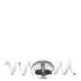HO Aplique de Pared LED Spring-2 - 15W - Luz Cálida 2700K - 1090 Lm - Diseño Nórdico Blanco - [HO-WL-SPRING-2-15W-WW]