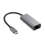 Genérico - Adaptador USB-C a Ethernet 1 Gigabit 100/1000 Mbps LAN para Portátil, Ordenador, PC, MacBook, Chromebook