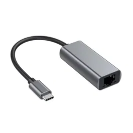 Generico Adaptador USB-C a Ethernet de 1 Gigabit 100/1000 Mbps para portátiles