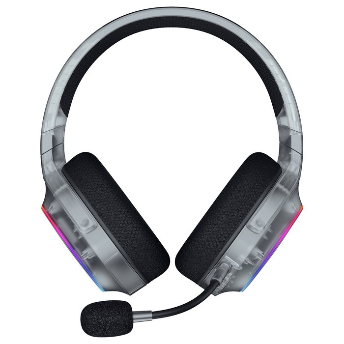 Razer Barracuda X Chroma - Auriculares Gaming Inalámbricos RGB 7.1, Bluetooth 2.4GHz, Micrófono Extraíble, 70h Batería, Phantom White Razer Barracuda X Chroma - Auriculares Gaming Inalámbricos RGB 7.1, Bluetooth 2.4GHz, Micrófono Extraíble, 70h Batería, Phantom White