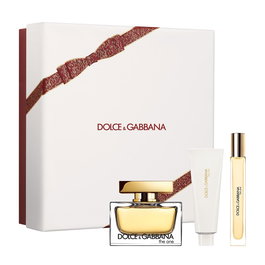 Dolce & Gabbana The One Eau de Parfum 75 ml Vaporizador + Loción Corporal 50 ml + Mini 10 ml Vaporizador - Kit Hombre con Estuche