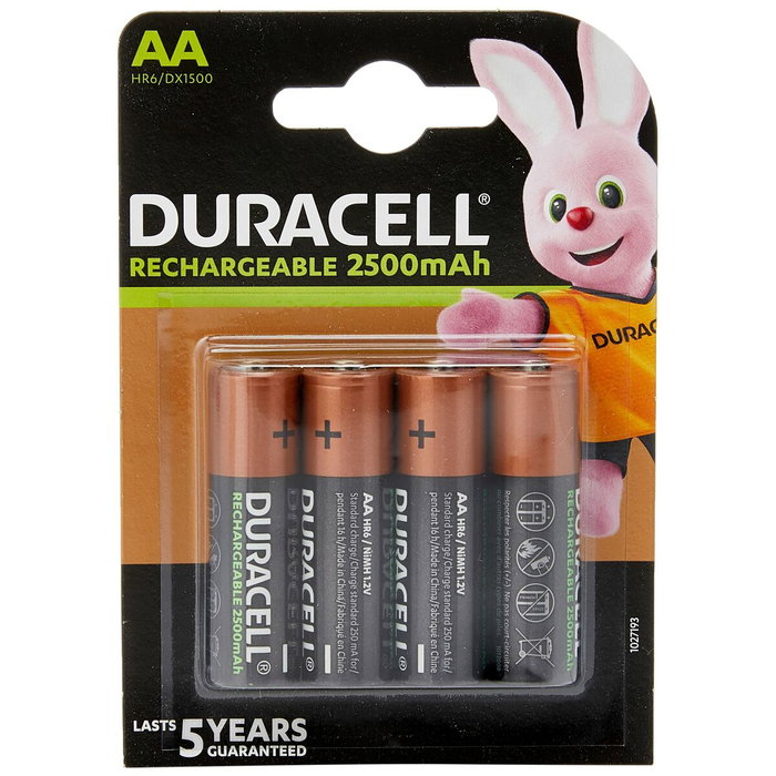 Pilas Recargables DURACELL HR06 1,5 V Pilas Recargables DURACELL HR06 1,5 V