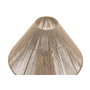 DKD Home Decor Lámpara de Sobremesa de Ratán Marrón 35x35x48 cm