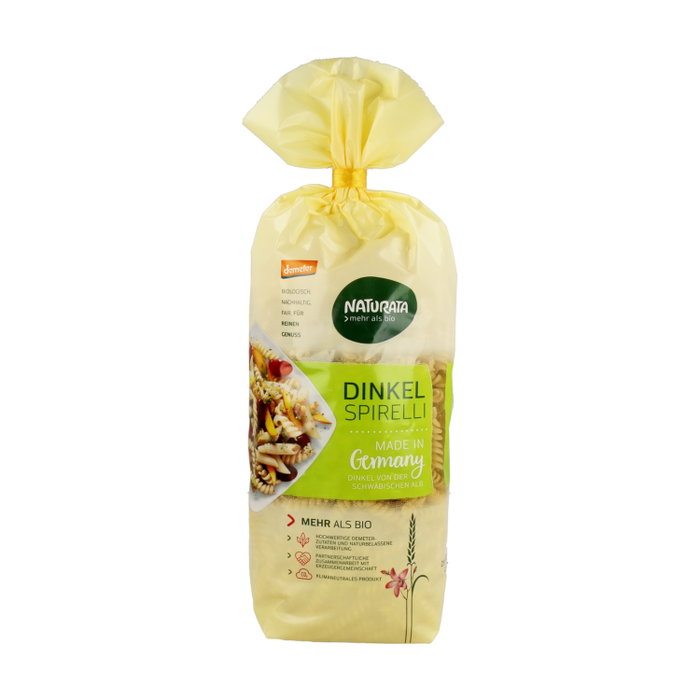 NATURATA Espirales de Espelta Blanca Bio Demeter 500 g NATURATA Espirales de Espelta Blanca Bio Demeter 500 g