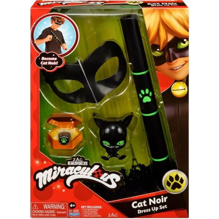 Bandai Conjunto de Transformación Miraculous Gato Negro