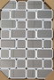 DKD Home Decor Espejo Moderno Blanco 4 x 60 x 90 cm (2 Unidades)