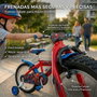 Huffy Bicicleta Spiderman 16 Pulgadas para Niños de 5 a 8 Años, Versión en Español