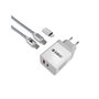 Subblim Cargador Ultra Rápido 25W PD+QC3.0 con Cable USB-C a Lightning Blanco
