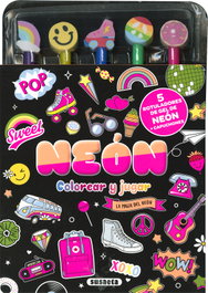 SUSAETA EDICIONES Neón: Colorear y jugar